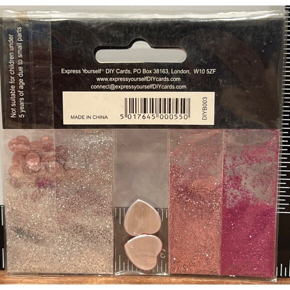 Express Yourself DIY PINK Finishing Touches Card Scrapbook Embellishment DIYB003 - Picture 2 of 4